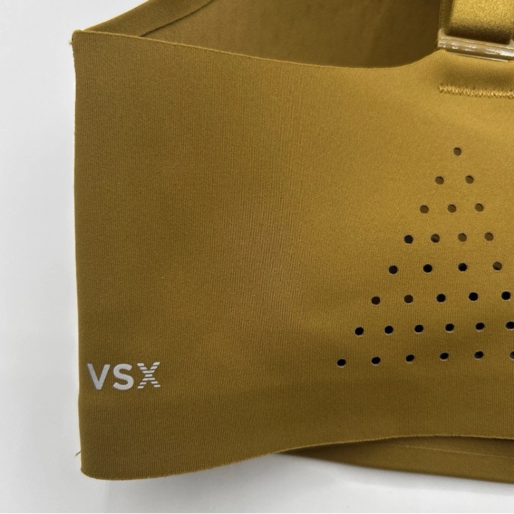 VSX Seamless Support Sports Bra - Mustard 38C - Picture 6 of 7